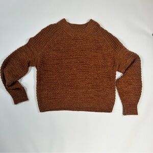 ♠️Universal Thread Rust Cable Knit Chunky Sweater | Size Large | Cozy essential